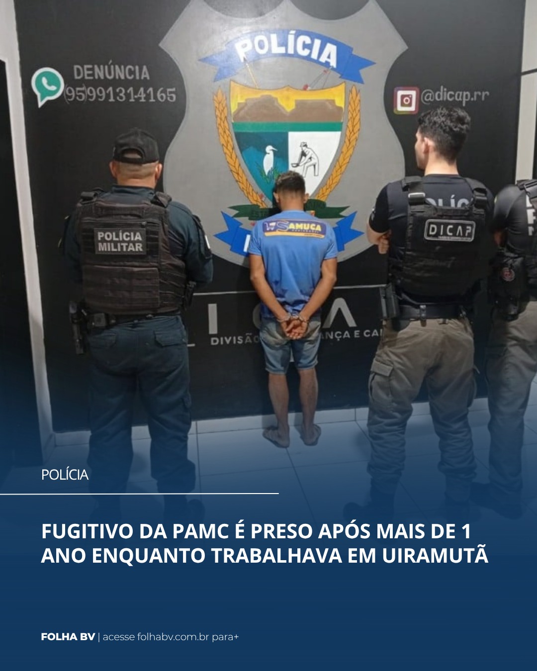 https://www.folhabv.com.br/policia/fugitivo-da-pamc-e-preso-apos-mais-de-1-ano-enquanto-trabalhava-em-uiramuta/
