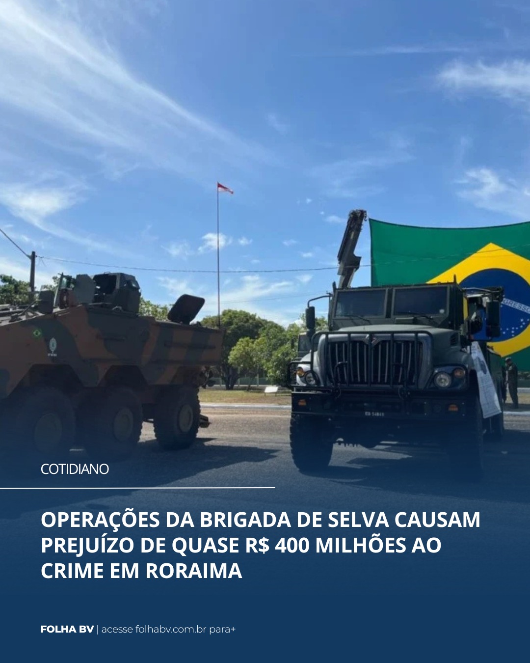 https://www.folhabv.com.br/cotidiano/operacoes-da-brigada-de-selva-causam-prejuizo-de-quase-r-400-milhoes-ao-crime-em-roraima/
