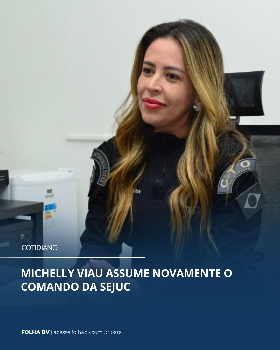 https://www.folhabv.com.br/cotidiano/michelly-viau-assume-novamente-o-comando-da-sejuc/